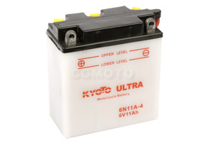 batteria 6N11A-4 Kyoto : 122mm x 62mm x 132mm