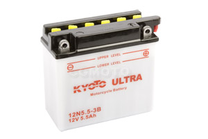 batteria 12N5.5-3B Kyoto : 138mm x 61mm x 131mm