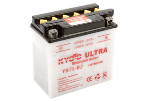 batteria YB7L-B2 Kyoto : 137mm x 76mm x 134mm