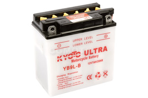 batteria YB9L-B Kyoto : 137mm x 76mm x 140mm