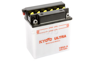 batteria YB9A-A Kyoto : 137mm x 76mm x 154mm