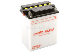 batteria YB14L-A1 Kyoto : 135mm x 91mm x 167mm