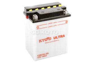 batteria 12N14-3A Kyoto : 135mm x 90mm x 167mm