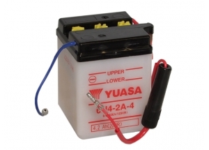 batteria 6n4-2a-4 Yuasa : 71mm x 71mm x 96mm