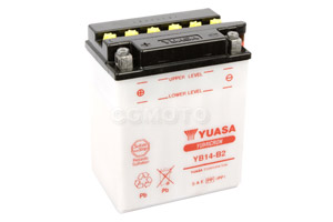 batteria YB14-B2 Yuasa : 135mm x 91mm x 167mm